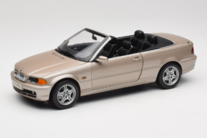 BMW 328i E46 Cabriolet Sand Beige Metallic Kyosho 1:18 80430009756 Metaal