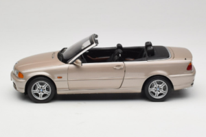 BMW 328i E46 Cabriolet Sand Beige Metallic Kyosho 1:18 80430009756 Metaal — afbeelding 5 van 9