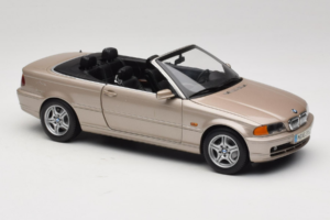 BMW 328i E46 Cabriolet Sand Beige Metallic Kyosho 1:18 80430009756 Metaal — afbeelding 7 van 9