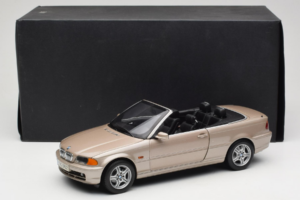 BMW 328i E46 Cabriolet Sand Beige Metallic Kyosho 1:18 80430009756 Metaal — afbeelding 9 van 9