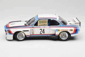 BMW 3.5 CSL #24 H. Stuck / S. Posey 12 Hours of Sebring 1975 Minichamps 1:18 80430139188 Metaal — afbeelding 4 van 8