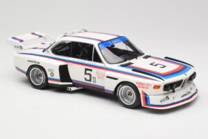 BMW 3.5 CSL E9 Gr.5 #5 K.W.M. Racing K. Miller / D. Cowart 6 Hours of Watkins Glen 1979 Minichamps 1:18 180792005 Metaal — afbeelding 6 van 8