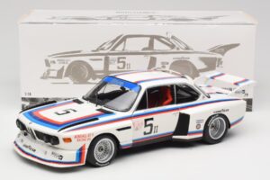 BMW 3.5 CSL E9 Gr.5 #5 K.W.M. Racing K. Miller / D. Cowart 6 Hours of Watkins Glen 1979 Minichamps 1:18 180792005 Metaal — afbeelding 8 van 8