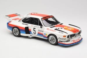 BMW 3.5 CSL E9 Gr.5 #5 S. Manhalter Winner Havirov Interseries 1977 Minichamps 1:18 180772005 Metaal — afbeelding 6 van 8
