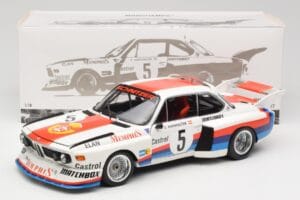 BMW 3.5 CSL E9 Gr.5 #5 S. Manhalter Winner Havirov Interseries 1977 Minichamps 1:18 180772005 Metaal — afbeelding 8 van 8