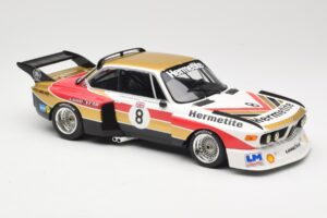 BMW 3.5 CSL E9 Hermetite #8 J. Fitzpatrick / T. Walkinshaw 1000 km Nurburgring 1976 Minichamps 1:18 155762608 Metaal — afbeelding 4 van 6