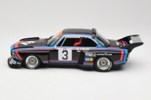 BMW 3.5 CSL E9 #3 A. de Fierlant / H. Grohs 6 Hours Silverstone 1976 Minichamps 1:18 155762603 Metaal — afbeelding 3 van 6