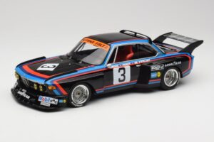 BMW 3.5 CSL E9 #3 A. de Fierlant / H. Grohs 6 Hours Silverstone 1976 Minichamps 1:18 155762603 Metaal