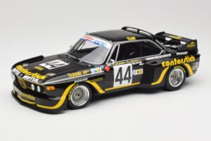 BMW 3.5 CSL E9 #44 A.S.P.M. Tanday Music J-C. Justice / J. Belin 24 Hours of Le Mans 1976 Minichamps 1:18 155762644 Metaal