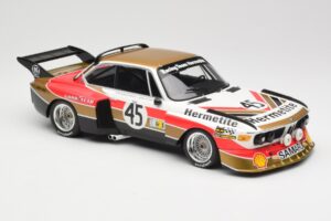 BMW 3.5 CSL E9 #45 Hermetite T. Walkinshaw / J. Fitzpatrick 24 Hours of Le Mans 1976 Minichamps 1:18 155762645 Metaal — afbeelding 4 van 6