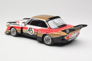 BMW 3.5 CSL E9 #45 Hermetite T. Walkinshaw / J. Fitzpatrick 24 Hours of Le Mans 1976 Minichamps 1:18 155762645 Metaal — afbeelding 5 van 6