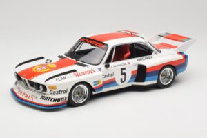BMW 3.5 CSL E9 #5 S. Manhalter Winner Havirov International 1977 Minichamps 1:18 155772605 Metaal