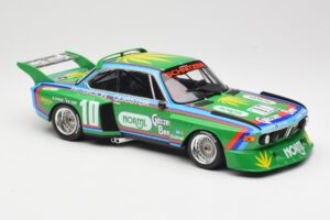 BMW 3.5 CSL E9 Schnitzer #10 D. Quester / R. Peterson 6 Hours Watkins Glen 1976 Minichamps 1:18 155762610 Metaal — afbeelding 4 van 6