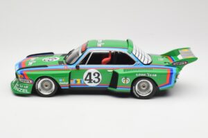 BMW 3.5 CSL E9 Schnitzer #43 D. Quester / A. Krebs 24 Hours of Le Mans 1976 Minichamps 1:18 155762643 Metaal — afbeelding 3 van 6