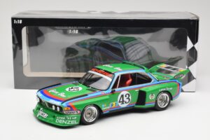 BMW 3.5 CSL E9 Schnitzer #43 D. Quester / A. Krebs 24 Hours of Le Mans 1976 Minichamps 1:18 155762643 Metaal — afbeelding 6 van 6