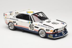 BMW 3.5 CSL E9 #46 Team Brock P. Brock / F. Muir / J. Aubriet 24 Hours of Le Mans 1976 Minichamps 1:18 153762646 Metaal — afbeelding 4 van 6
