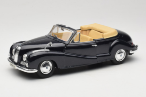 BMW 502 Cabriolet Zwart Maisto 1:18 31817 Metaal