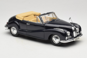 BMW 502 Cabriolet Zwart Maisto 1:18 31817 Metaal — afbeelding 6 van 8