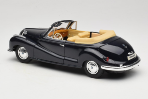 BMW 502 Cabriolet Zwart Maisto 1:18 31817 Metaal — afbeelding 7 van 8