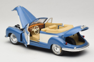 BMW 502 Cabriolet Blauw Tchibo 1:18 45396 Metaal — afbeelding 5 van 8