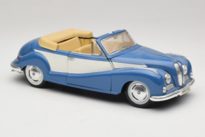 BMW 502 Cabriolet Blauw Tchibo 1:18 45396 Metaal — afbeelding 6 van 8