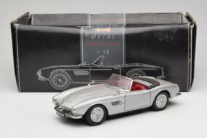 BMW 507 Cabriolet Zilver Revell 1:18 8829 Metaal — afbeelding 8 van 8