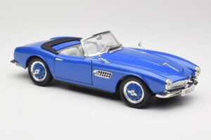 BMW 507 Touring Sport Cabriolet Blauw Revell 1:18 8810-M1 Metaal — afbeelding 6 van 8