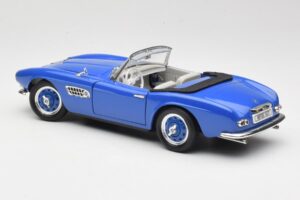 BMW 507 Touring Sport Cabriolet Blauw Revell 1:18 8810-M1 Metaal — afbeelding 7 van 8