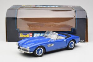 BMW 507 Touring Sport Cabriolet Blauw Revell 1:18 8810-M1 Metaal — afbeelding 8 van 8