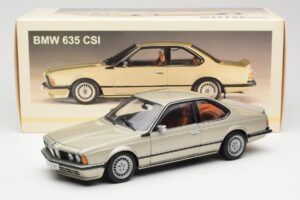 BMW 635 CSi E24 Bronzit Beige Metallic AUTOart 1:18 70523 Metaal — afbeelding 8 van 8