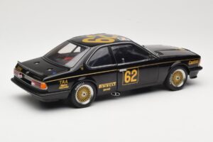 BMW 635 CSi E24 #62 J. Richards JPS Team BMW ATCC Winner 1985 AUTOart 1:18 88548 Metaal — afbeelding 3 van 8