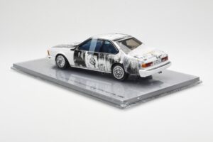 BMW 635 CSi E24 Art Car Robert Rauschenberg AUTOart 1:18 80430150924 Metaal — afbeelding 5 van 8