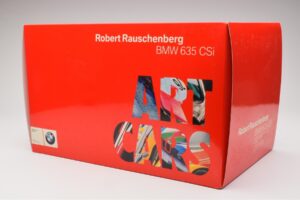 BMW 635 CSi E24 Art Car Robert Rauschenberg AUTOart 1:18 80430150924 Metaal — afbeelding 7 van 8