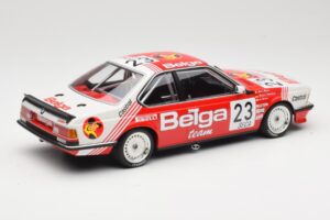 BMW 635 CSi E24 Belga Juma Racing M. Winkelhock / T. Regout 24 Hours of Spa 1985 Minichamps 1:18 155852523 Metaal — afbeelding 2 van 6