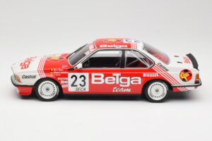 BMW 635 CSi E24 Belga Juma Racing M. Winkelhock / T. Regout 24 Hours of Spa 1985 Minichamps 1:18 155852523 Metaal — afbeelding 3 van 6