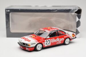 BMW 635 CSi E24 Belga Juma Racing M. Winkelhock / T. Regout 24 Hours of Spa 1985 Minichamps 1:18 155852523 Metaal — afbeelding 6 van 6