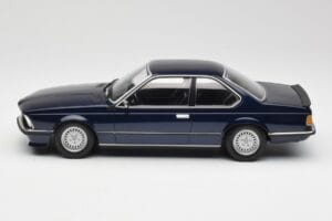 BMW 635 CSi E24 Blue Metallic Minichamps 1:18 155028101 Metaal — afbeelding 3 van 6