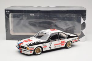 BMW 635 CSi E24 BMW Italia #4 R. Ravaglia / G. Berger 24 Hours of Spa 1984 Minichamps 1:18 155842504 Metaal — afbeelding 6 van 6