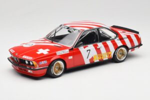BMW 635 CSi E24 #7 BMW Italia G. Brancatelli / H. Kelleners Brno Grand Prix 1984 Minichamps 1:18 155842507 Metaal
