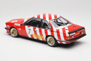 BMW 635 CSi E24 #7 BMW Italia G. Brancatelli / H. Kelleners Brno Grand Prix 1984 Minichamps 1:18 155842507 Metaal — afbeelding 5 van 6