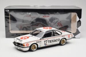 BMW 635 CSi E24 #12 R. Metge / C. Ballot-Léna Bavaria Automobiles 24 Hours of Spa 1985 Minichamps 1:18 155852513 Metaal — afbeelding 6 van 6