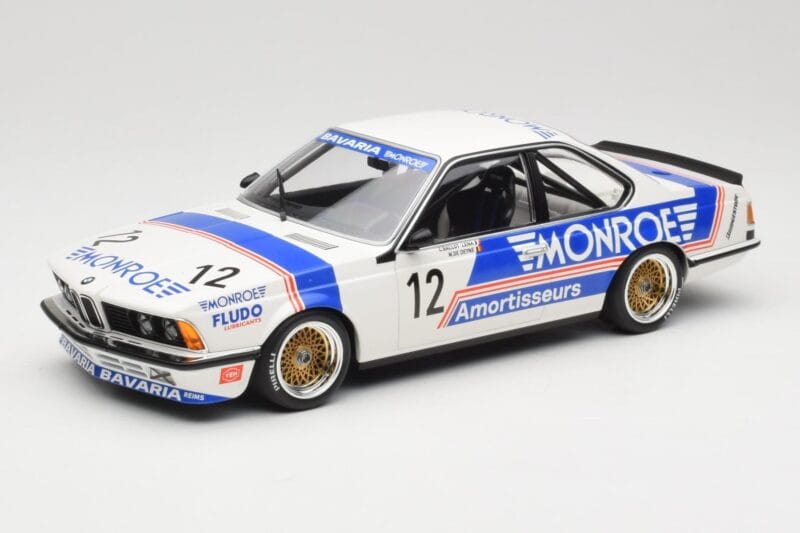 BMW 635 CSi E24 #12 C. Ballot-Léna / Deyne 500km Monza 1985 Minichamps 1:18 155852512 Metaal