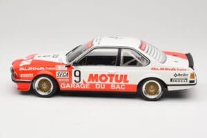 BMW 635 CSi E24 #9 Hollinger / P. Giroix Garage du Bac 24 Hours of Spa 1984 Minichamps 1:18 155842509 Metaal — afbeelding 3 van 6