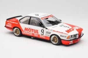 BMW 635 CSi E24 #9 Hollinger / P. Giroix Garage du Bac 24 Hours of Spa 1984 Minichamps 1:18 155842509 Metaal — afbeelding 4 van 6