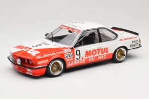 BMW 635 CSi E24 #9 Hollinger / P. Giroix Garage du Bac 24 Hours of Spa 1984 Minichamps 1:18 155842509 Metaal