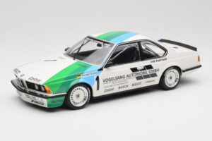 BMW 635 CSi E24 Vogelsang Automobile H. Grohs Winner Bergischer Löwe Zolder 1984 Minichamps 1:18 155842511 Metaal