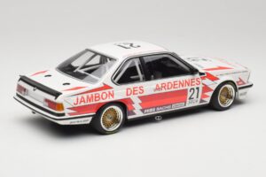 BMW 635CSi E24 Team Brun Motorsport #21 H. Grohs / T. Boutsen Spa 24 Hours 1985 Minichamps 1:18 155852521 Metaal — afbeelding 2 van 6