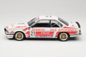 BMW 635CSi E24 Team Brun Motorsport #21 H. Grohs / T. Boutsen Spa 24 Hours 1985 Minichamps 1:18 155852521 Metaal — afbeelding 3 van 6