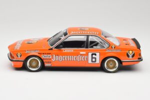 BMW 635CSi E24 Jagermeister #6 H. Stuck Bergischer Lowe Zolder DPM 1984 Minichamps 1:18 155842506 Metaal — afbeelding 3 van 6