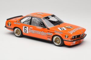 BMW 635CSi E24 Jagermeister #6 H. Stuck Bergischer Lowe Zolder DPM 1984 Minichamps 1:18 155842506 Metaal — afbeelding 4 van 6